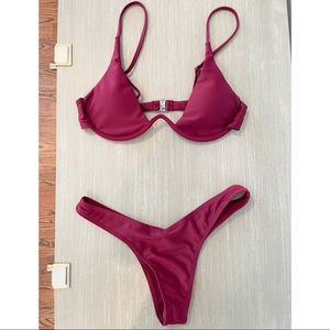 **SOLD** V wire bikini